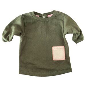 Mon Coeur - Sweatshirt / Dress with pink pocket